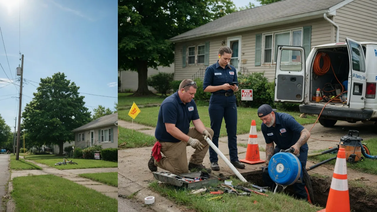 Sewer Line Repair in Dryfork, WV near me